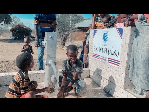 Hz. Nuh (A.S.) — su kuyusu açılışı