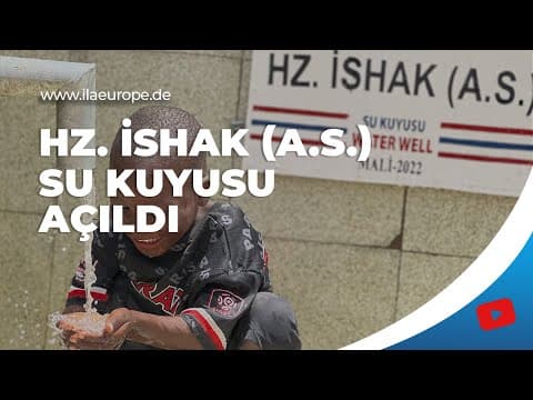 Hz. İshak (A.S.) — su kuyusu açılışı
